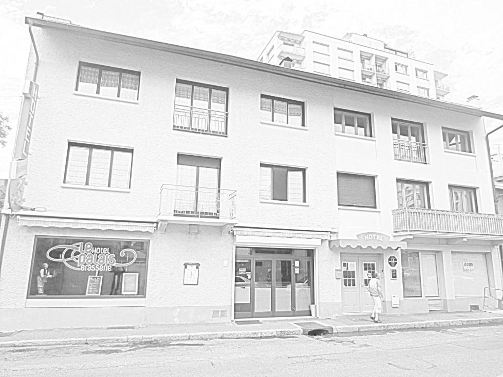 Hotel Cafe Du Palais Thonon-les-Bains Exterior photo